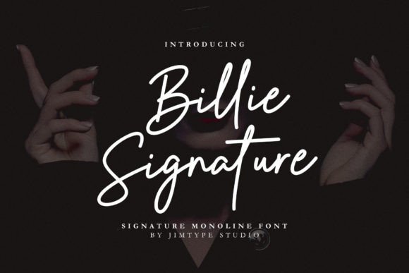 Billie Signature: The Script Font with Personality
