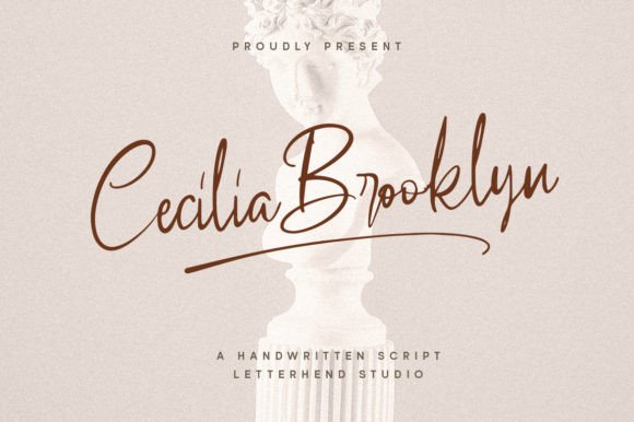Cecilia Brooklyn: A Script Font with a Story to Tell