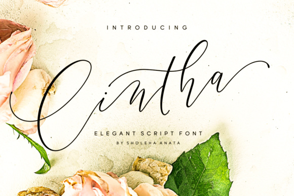 Cintha: The Modern Script Font for Elegant Branding