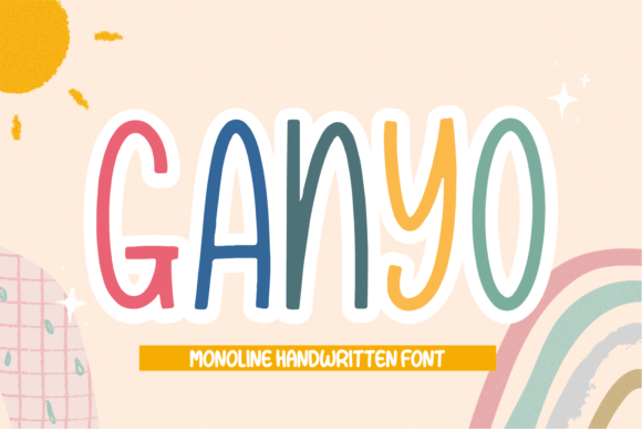 Ganyo: The Handwritten Font for Classic & Boho Designs