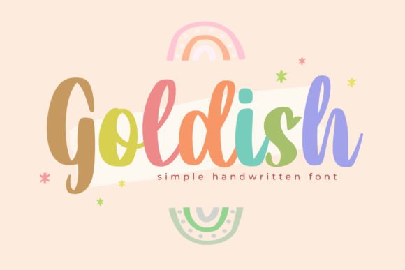 Goldish: The Playful Script Font for Modern Creatives