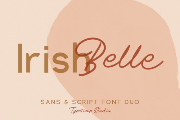 Irish Belle: The Dynamic Duo Font for Modern Design