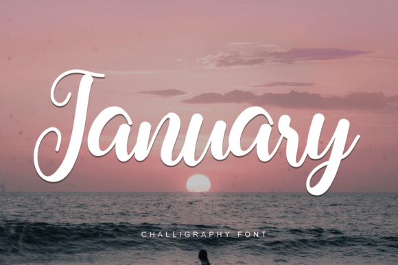 January: A Calligraphy Script That Dances on the Page