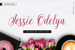 Jessie Odelya: Crafting Elegance with a Modern Script Font