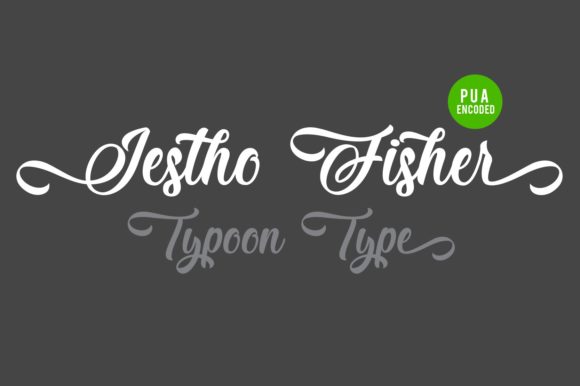 Jestho Fisher: A Handwritten Script Font with Striking Elegance