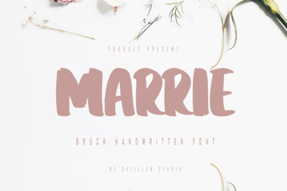 Make a Statement with the Marrie Handwritten Font