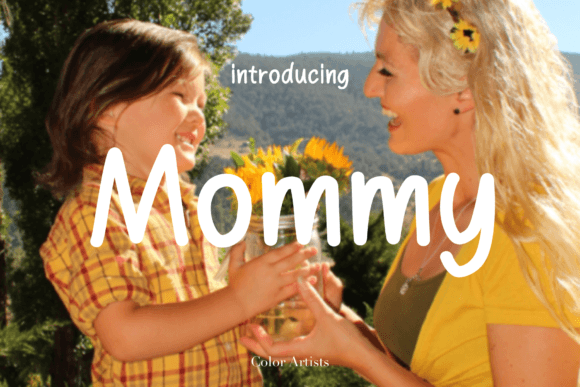 Mommy: The Script Font for Heartfelt Design Projects