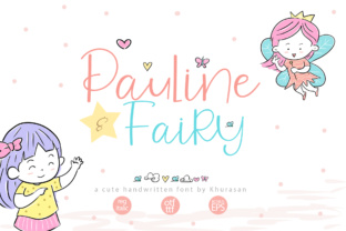 Pauline & Fairy: A Playful Script Font for Creative Brands