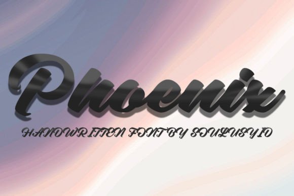 Phoenix: A Retro Script Font with Timeless Appeal