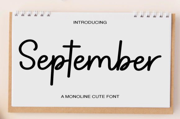 September: A Balanced Script for Modern Projects
