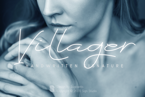 Villager: Capturing the Authentic Charm of Ballpoint Script