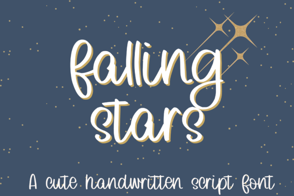 Why Falling Stars Is More Than Just a Cute Script Font